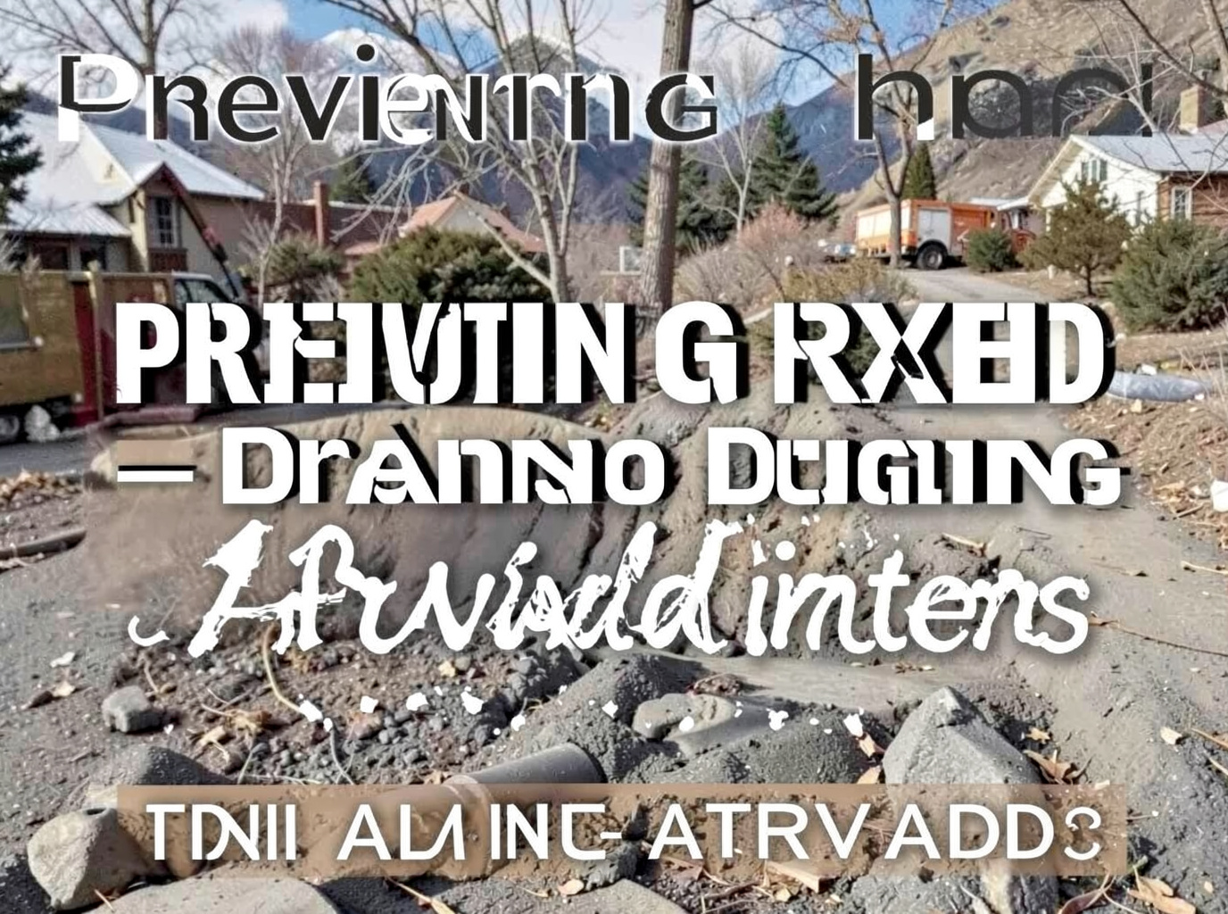 Preventing Frozen Drains During Arvada Winters